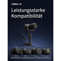 ZHIYUN Weebill 3S Combo [Official] Gimbal stabilizátor pro zrcadlovky a bez zrcátka, 3-osý stabilizátor se stativem/rukojetí/opě